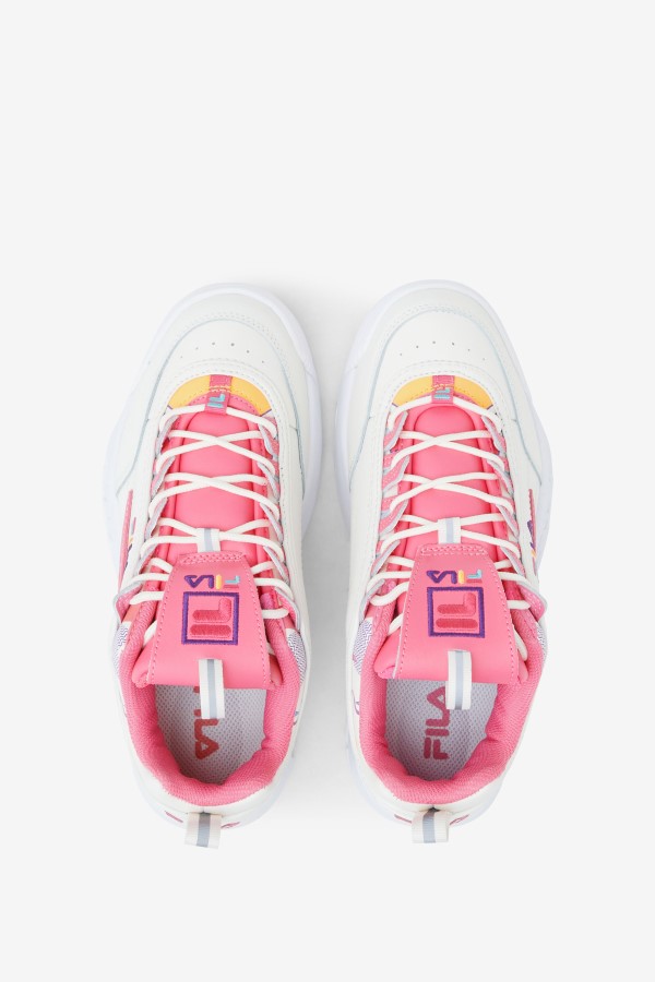 Gardenia/Blue/Bubblegum Fila Women\'s Disruptor 2 Premium