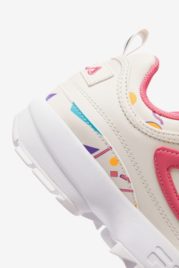 Gardenia/Blue/Bubblegum Fila Women\'s Disruptor 2 Premium