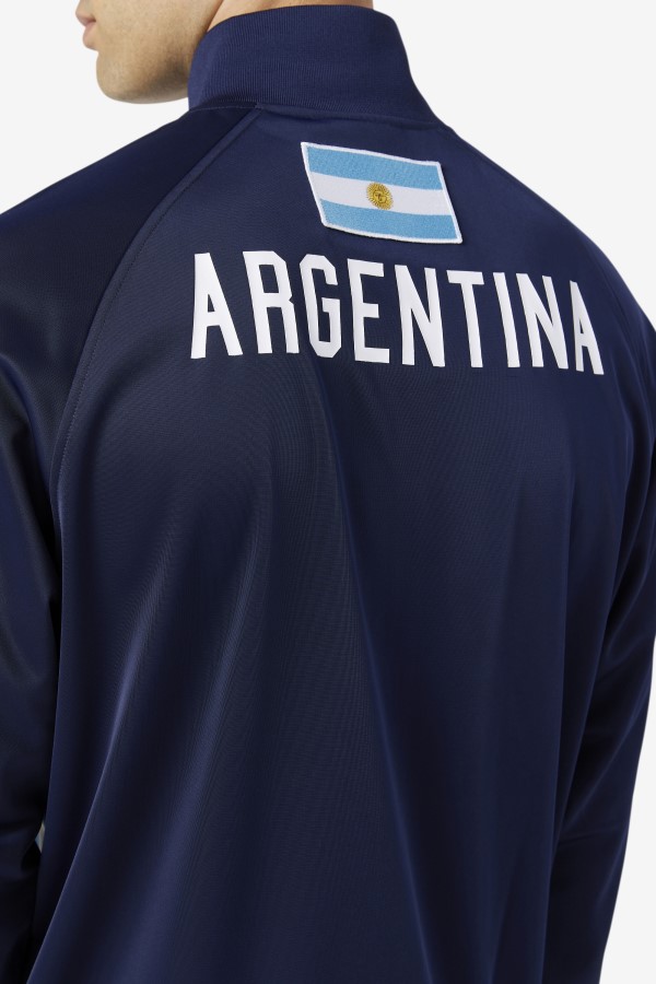 Navy/White/Baltic Sea Argentina Track Jacket Fila