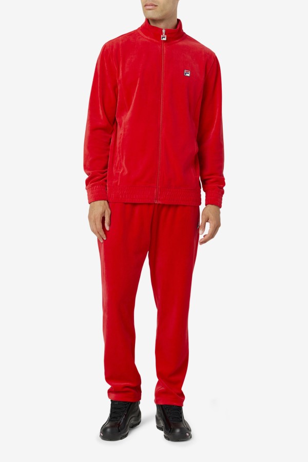 O-Fit Velour Jacket Fila Red