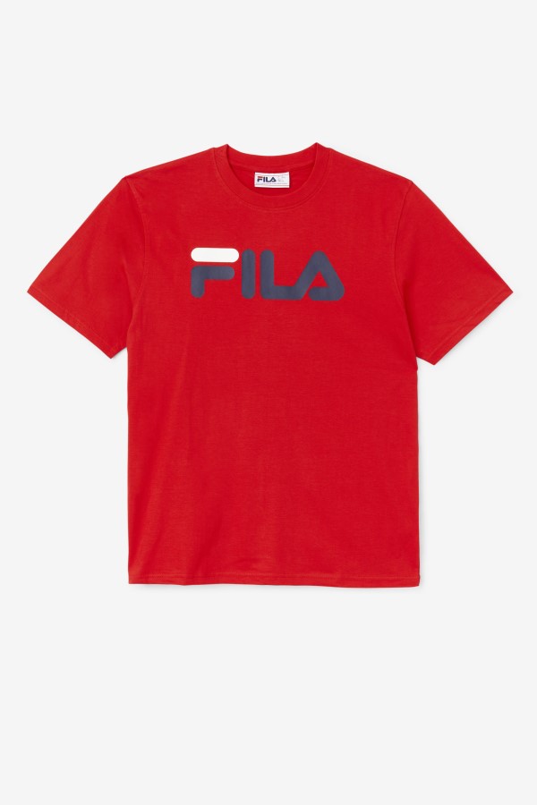Red Fila Men's Eagle Tee