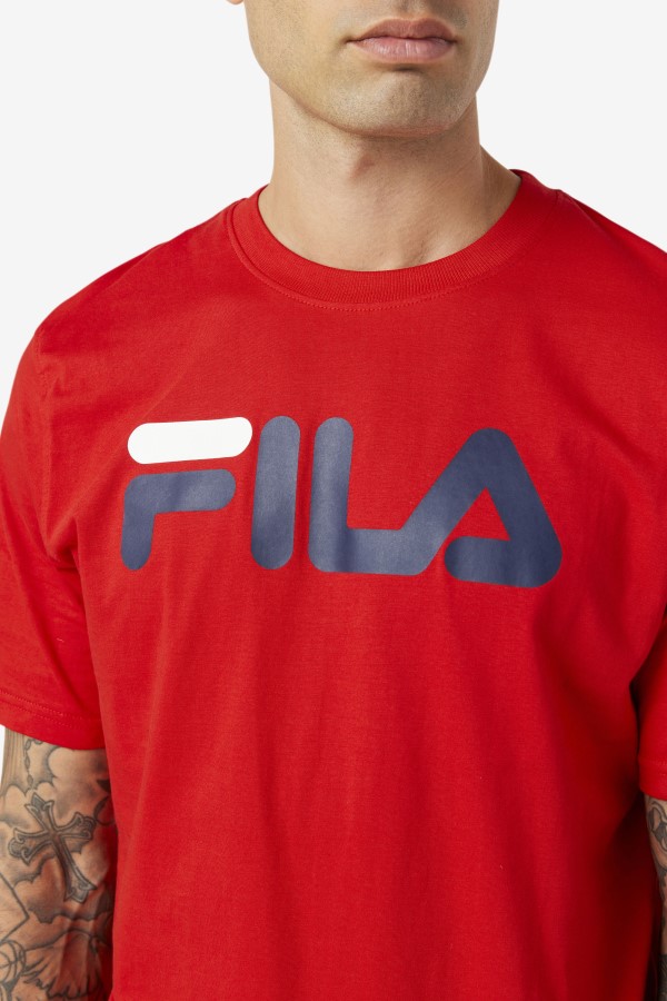 Red Fila Men\'s Eagle Tee