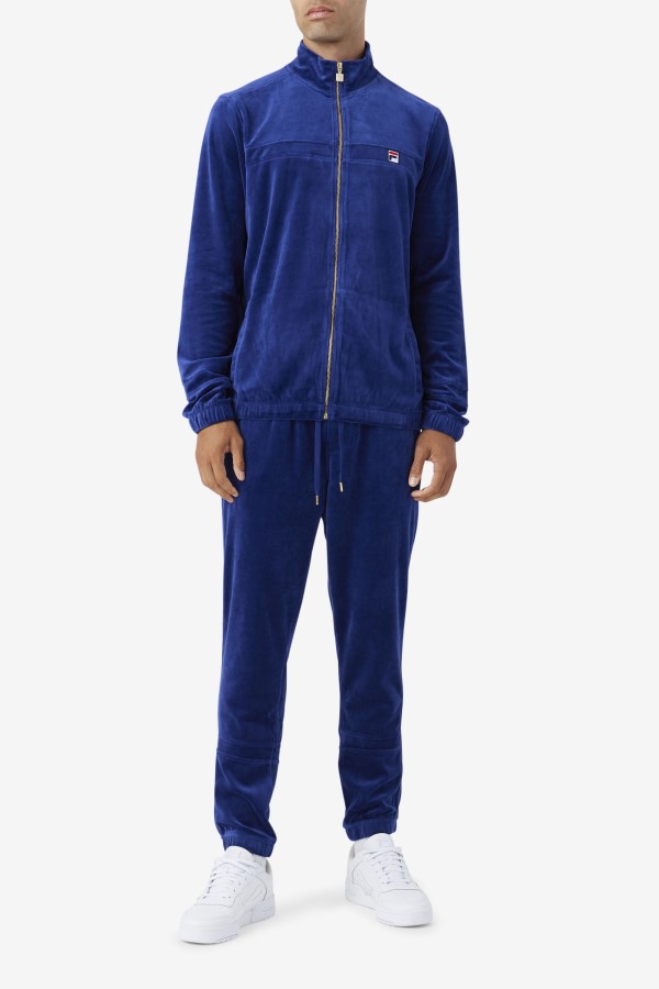 Ravid Velour Jacket Blueprint Fila