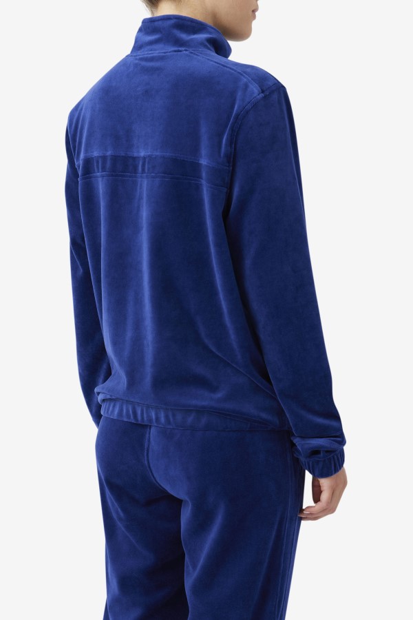 Ravid Velour Jacket Blueprint Fila