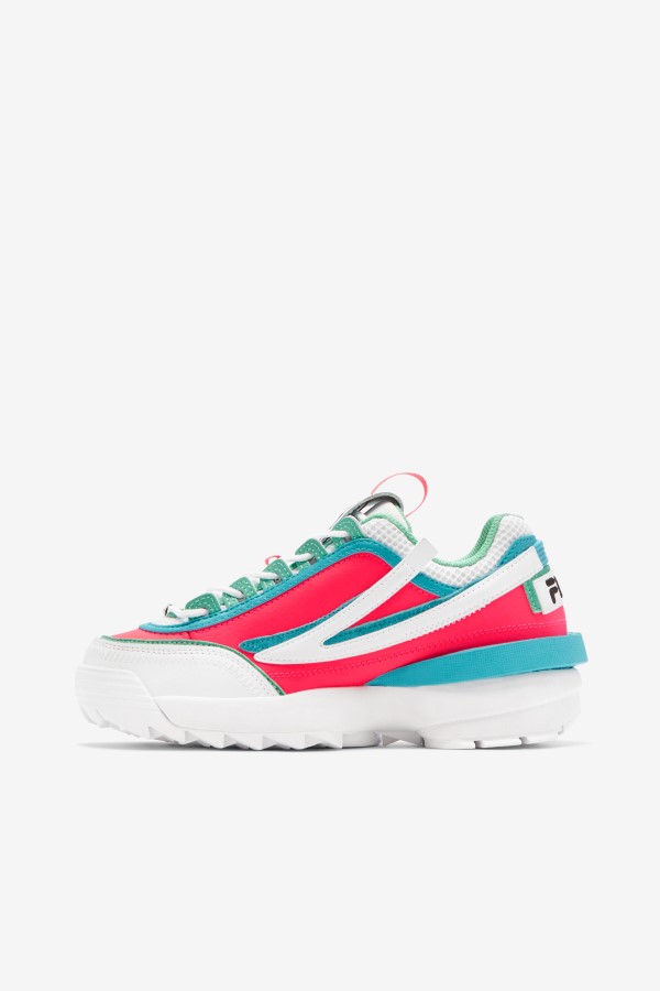 Women\'s Disruptor 2 Exp Fila White/Diva Pink/Blue