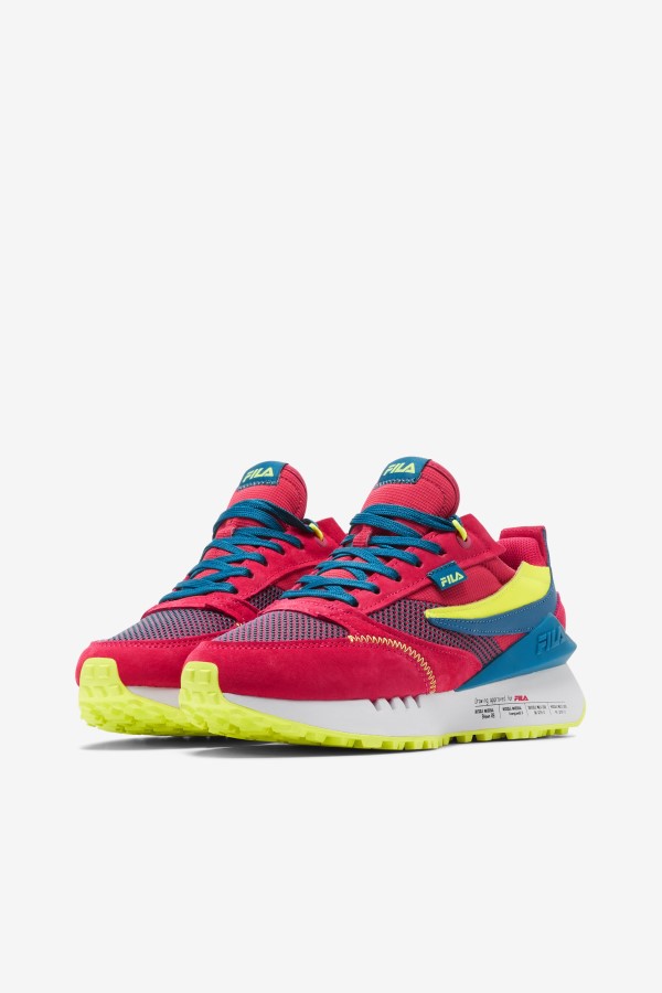 Fila Diva Pink/Mykonos Blue/Yellow Women\'s Renno N-Generation