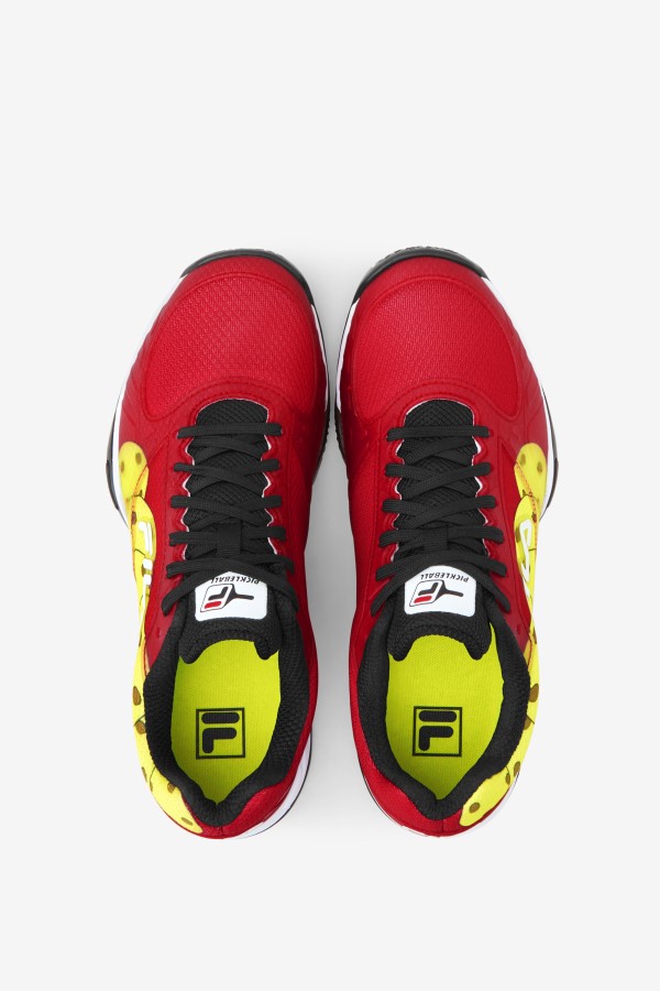 Red/Black/Yellow Men\'s Volley Zone Fila
