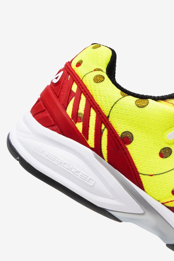 Red/Black/Yellow Men\'s Volley Zone Fila