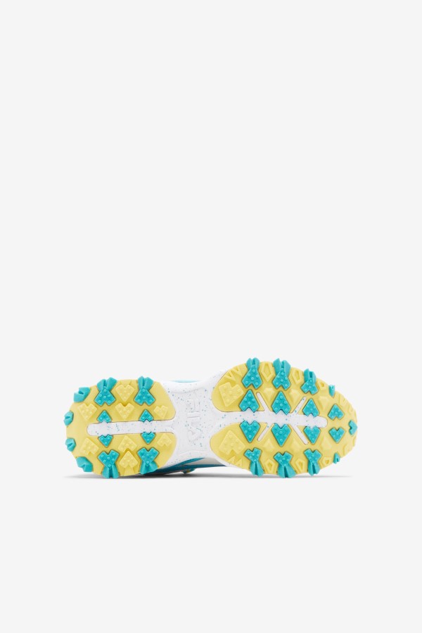 Big Kids\' Oakmont Tr White/Blue/Goldfinch Fila