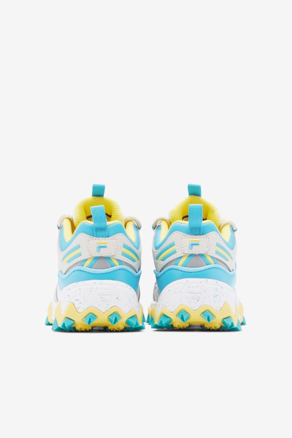 Big Kids\' Oakmont Tr White/Blue/Goldfinch Fila