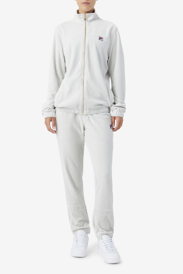 Fila Ravid Velour Jacket Dawn Blue