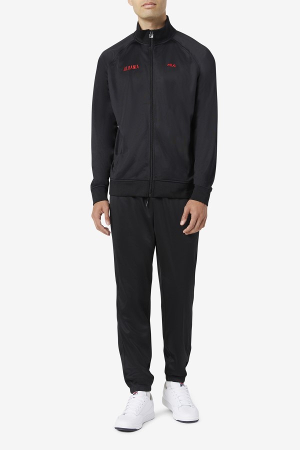 Fila Black/Red Albania Track Pant