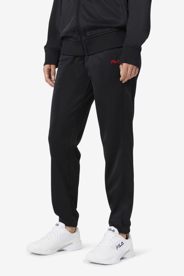 Fila Black/Red Albania Track Pant