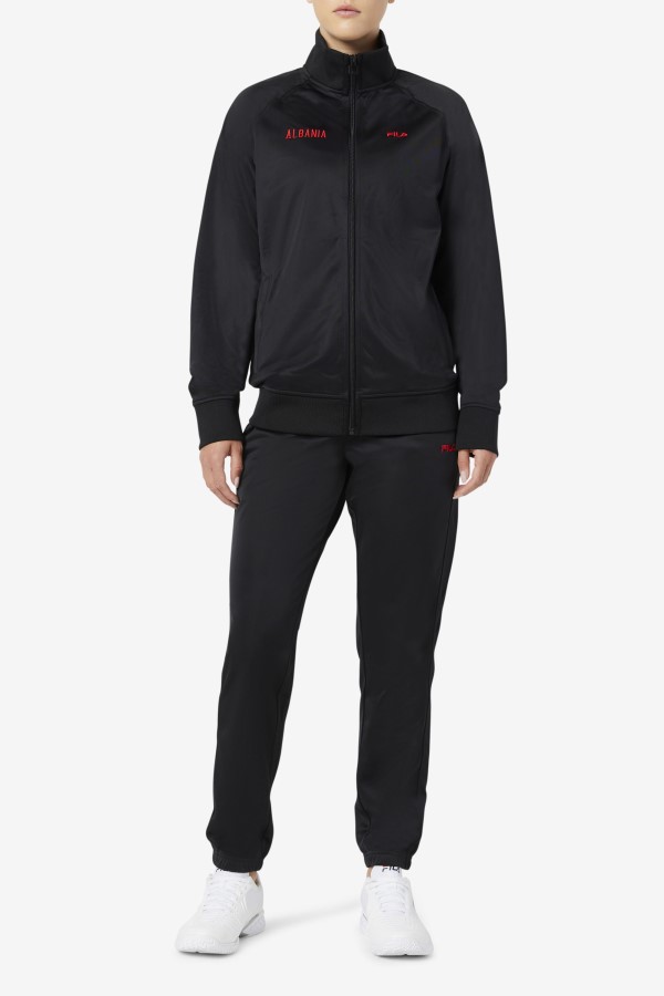 Fila Black/Red Albania Track Pant