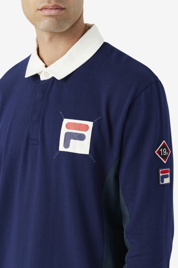 Filmore Rugby Navy/Teal/Egret Fila