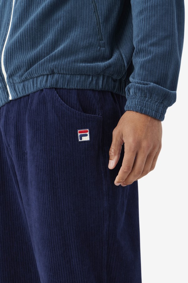 Pryor Velour Pant Navy Fila