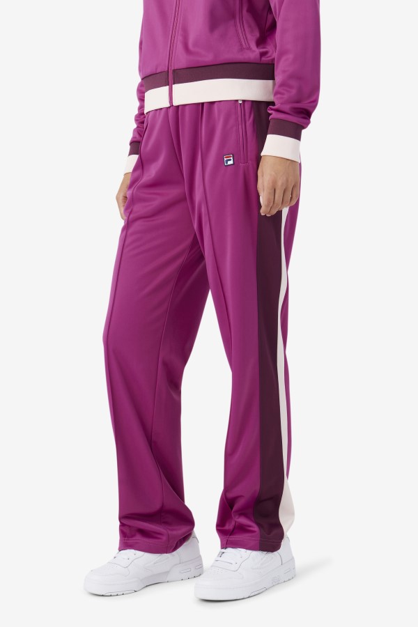 Rouge/Grape Wine/Potpourri Fila Sandy Track Pant