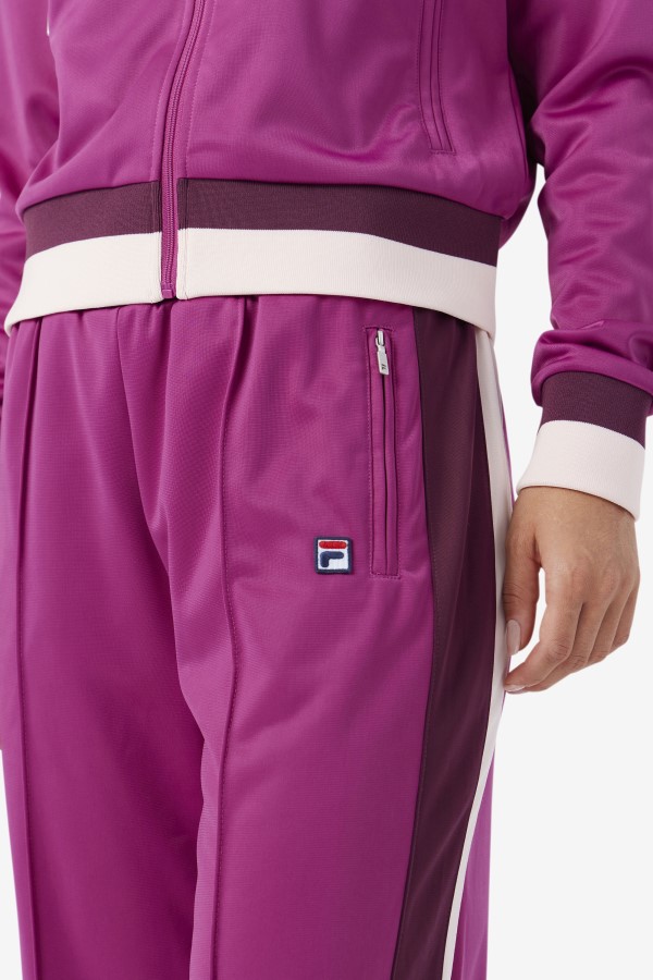 Rouge/Grape Wine/Potpourri Fila Sandy Track Pant