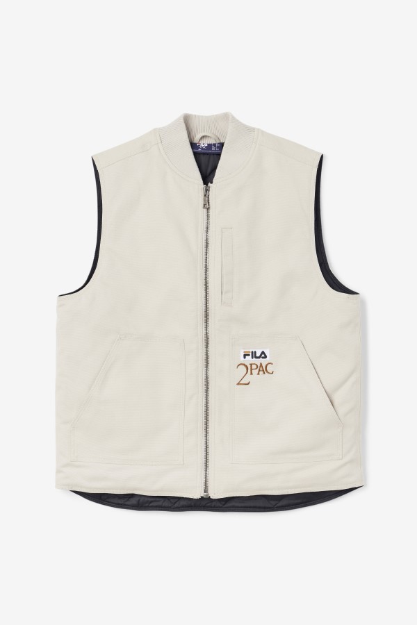 Dove/Black Fila 2Pac Vest
