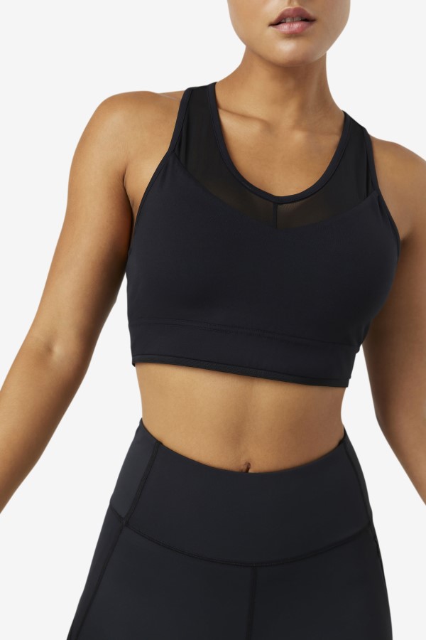 Fila Uplift Racerback Bra Top Black