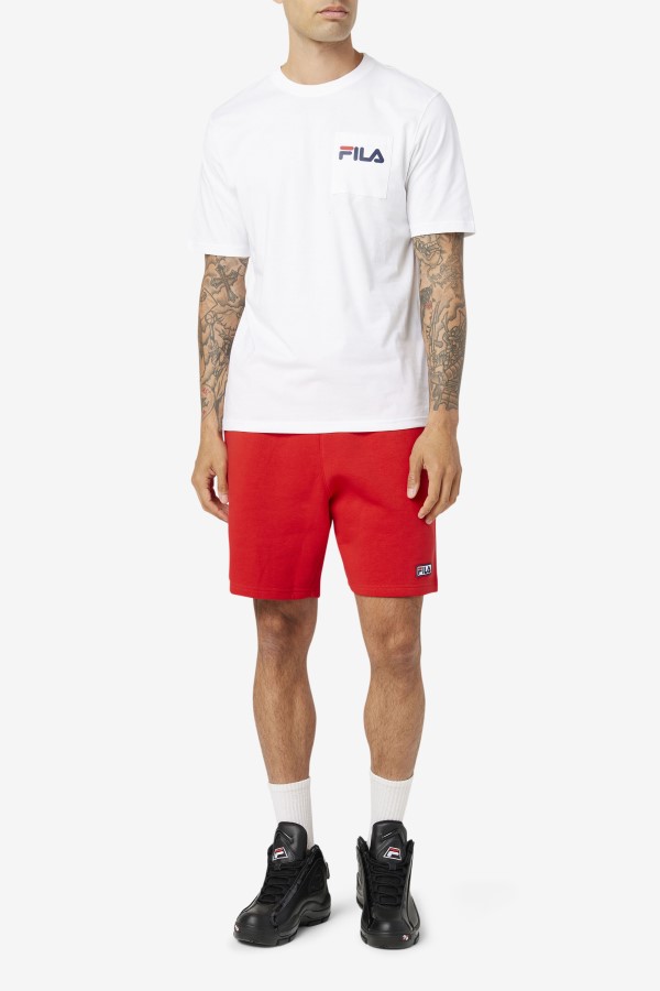 White Curtis Pocket Tee Fila