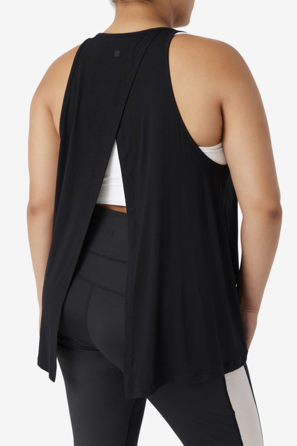 Fi-Lux Open Back Tank Top Fila Black