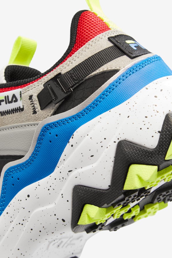 White/Black/Blue Men\'s Excursion Fila