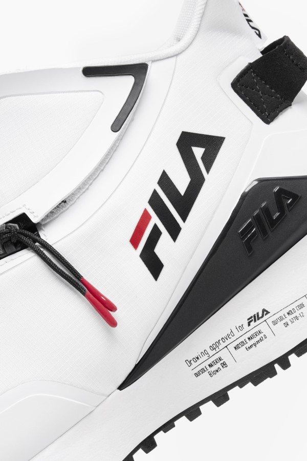 Women\'s Space Runner White/Black/Red Fila
