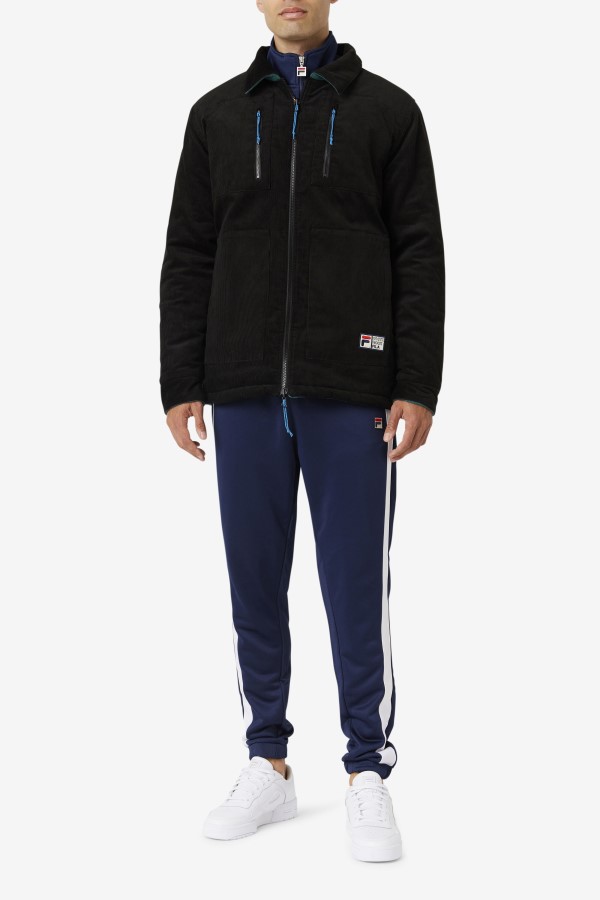 Black/June Bug Crank Reversible Jacket Fila