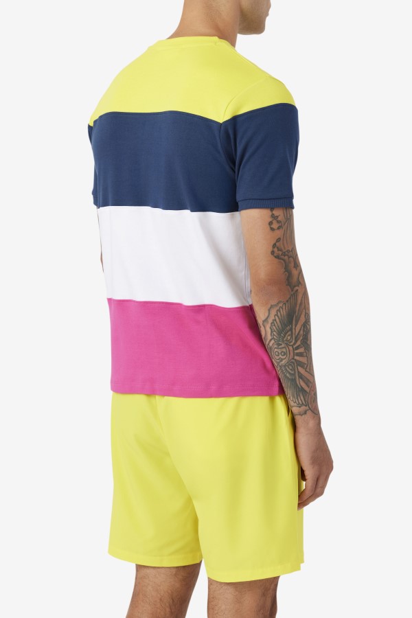 Fila Navy/White/Yellow Serve Crew