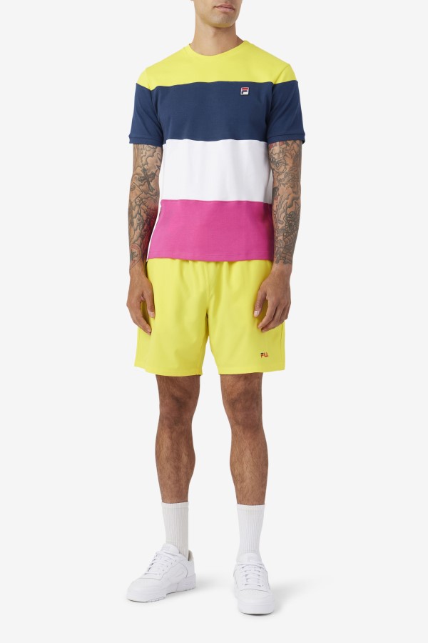 Fila Navy/White/Yellow Serve Crew