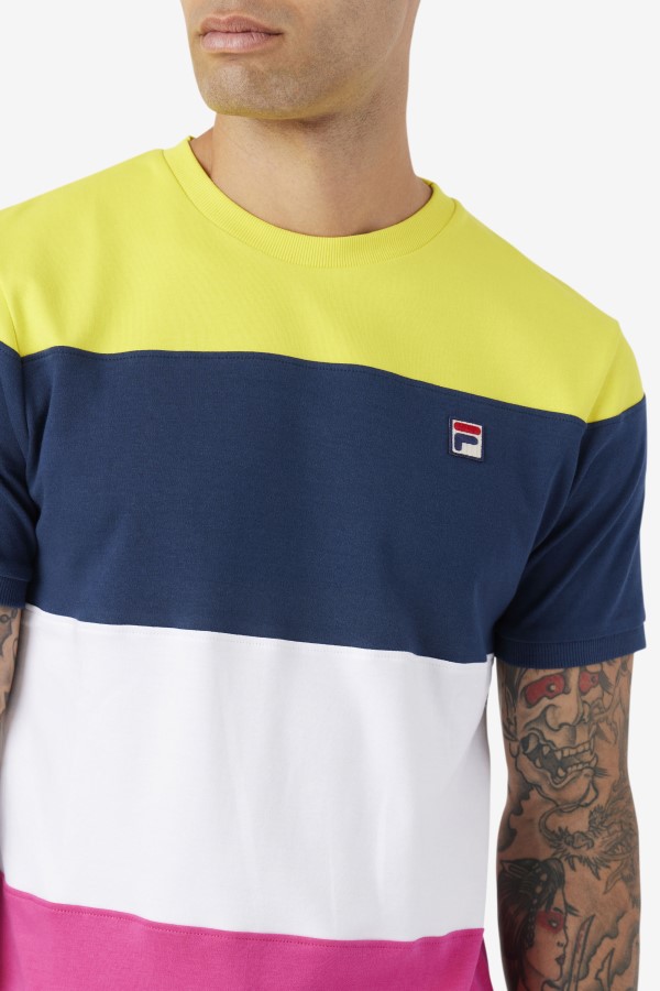 Fila Navy/White/Yellow Serve Crew