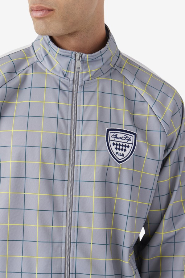 Fila Oshan Track Jacket Monument/Stone/June Bug