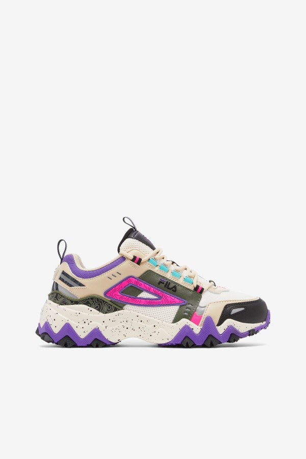 Gardenia/Thyme/Purple Fila Women's Oakmont Tr
