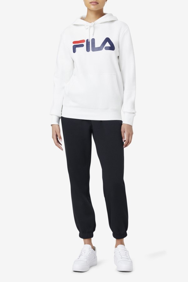 White/Peacoat Lucy Hoodie Fila