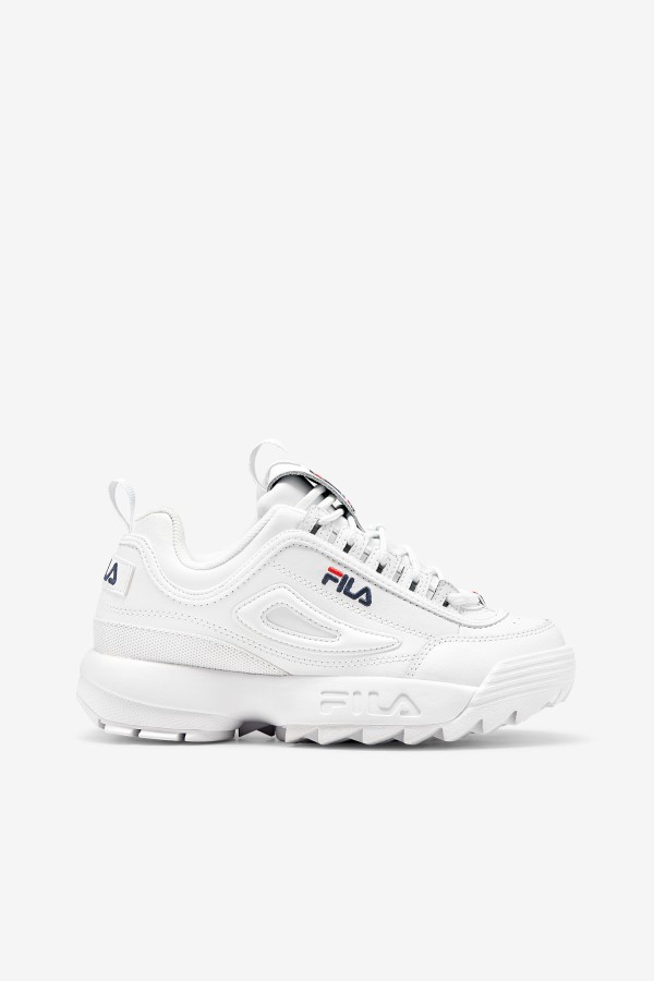 woMen's Disruptor 2 Premium Fila White/Navy/Red