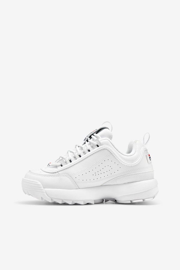 woMen\'s Disruptor 2 Premium Fila White/Navy/Red