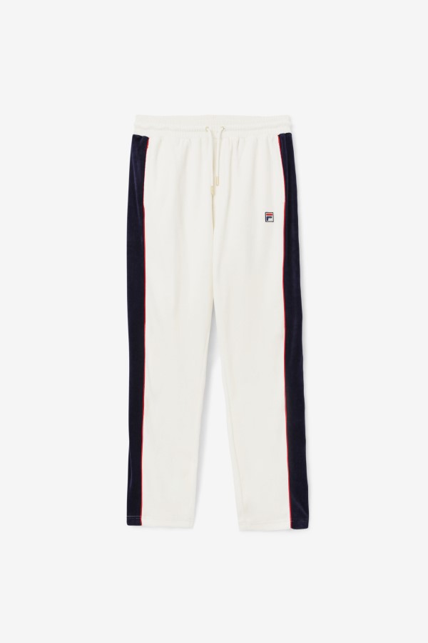 Cima Velour Pant Fila Gardenia/Red/Peacoat