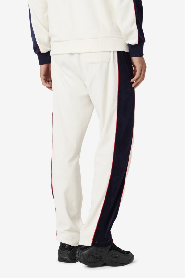 Cima Velour Pant Fila Gardenia/Red/Peacoat