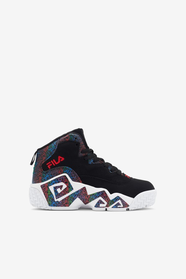 Black/Amazon/Blue Little Kids' MB Laser Fila