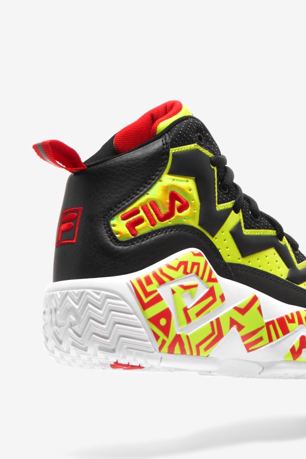 Fila Big Kids\' Mb Night Walk Red/Lime Punch/Black