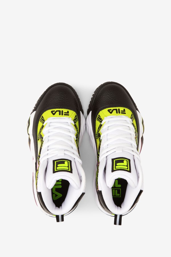 Big Kids\' MB Fila Black/Yellow/White