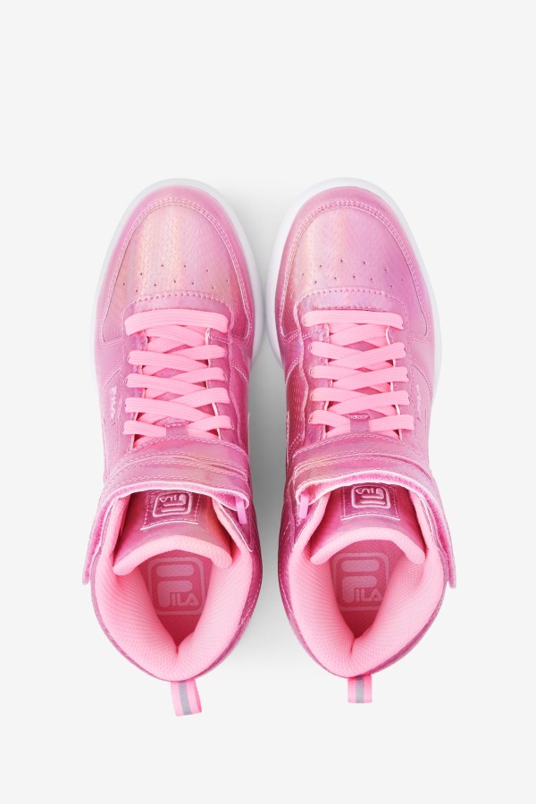 Women\'s F-14 Iridescent Snake Cotton Candy/White Fila