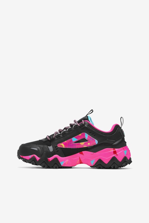 Fila Women\'s Oakmont TR Black/Pink Glo/Bluefish