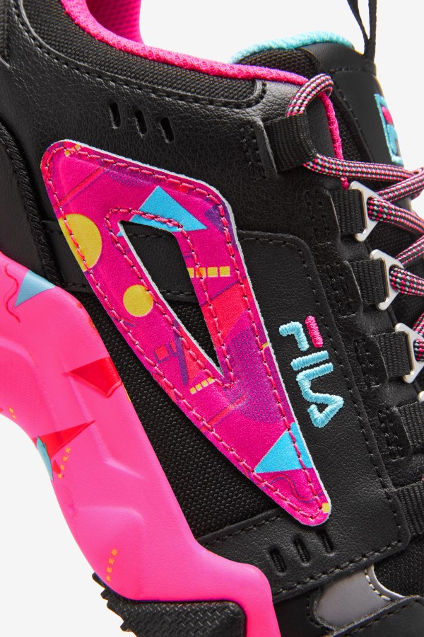 Fila Women\'s Oakmont TR Black/Pink Glo/Bluefish