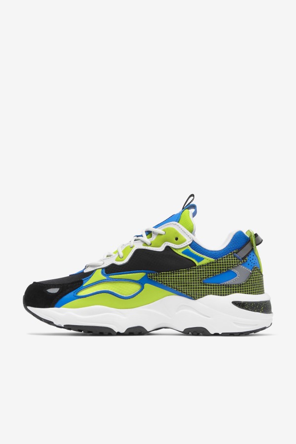 Fila White/Black/Lime Punch Men\'s Ray Tracer Apex