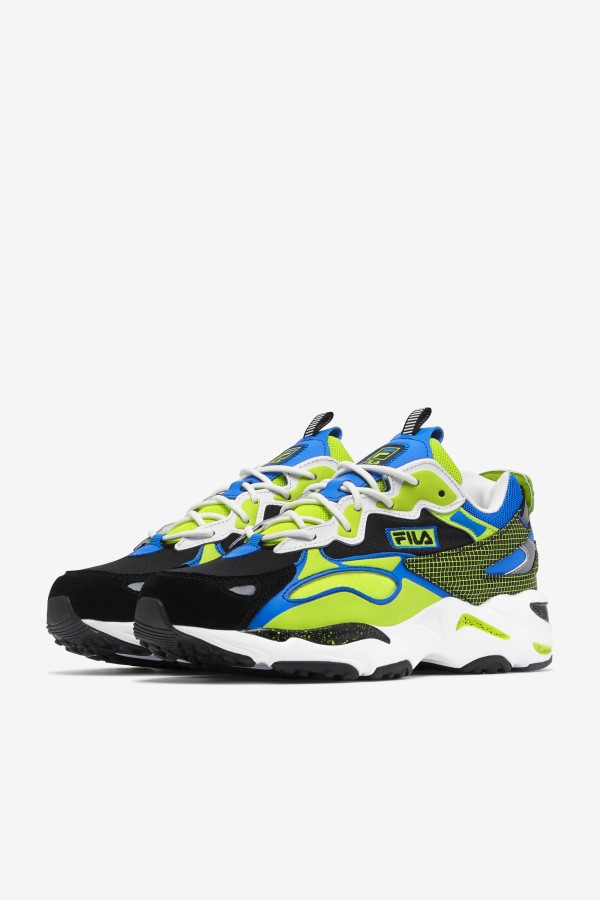 Fila White/Black/Lime Punch Men\'s Ray Tracer Apex