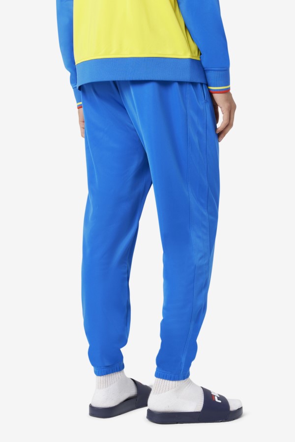 Lapis Blue/Fiery Red Fila Colombia Track Pant
