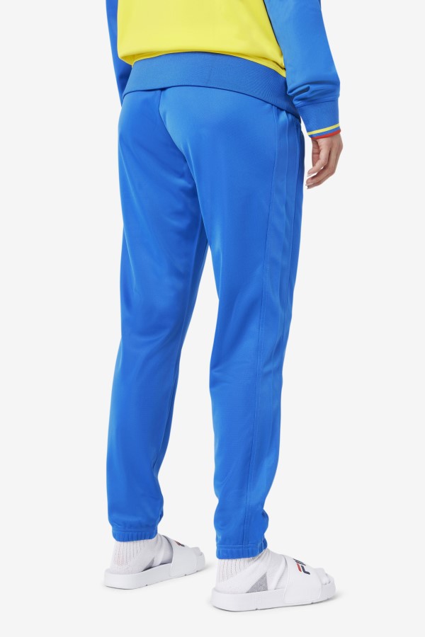 Lapis Blue/Fiery Red Fila Colombia Track Pant
