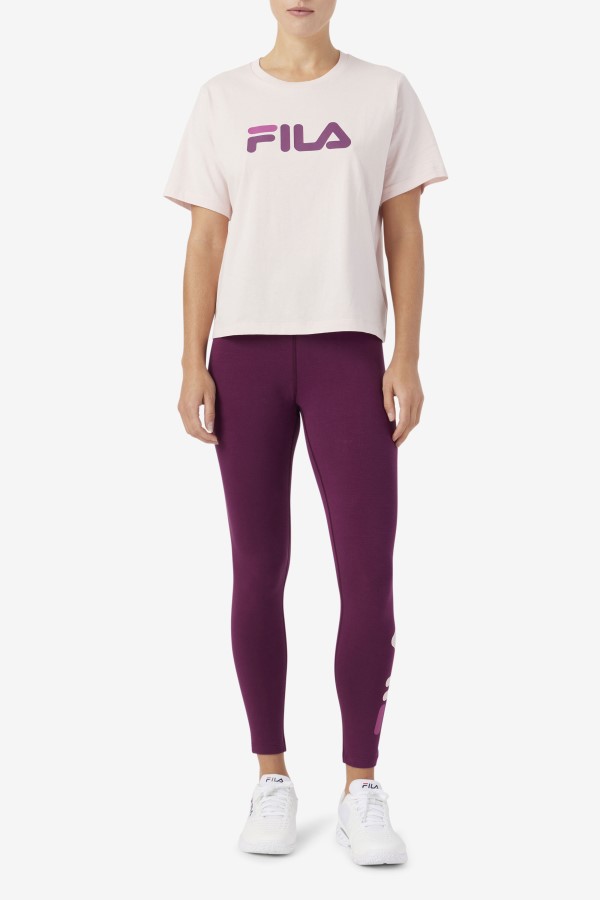 Elora Legging Fila Grape Wine/Potpourri/Rouge
